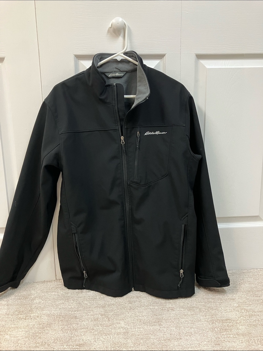 Eddie Bauer Black Men's Softshell Performance Jacket